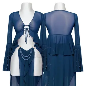 Nymph Swimsuit Cover Top / Skirt