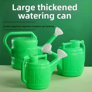 Thiened Large Size Home Use Watering Can Plastic Flower Sprayer Long Mouth Sprinkler High Capaci Garden Vegetable Watering Sprayer Nozzle Watering For Garden