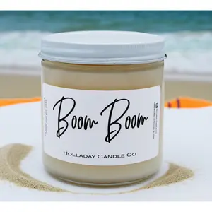 Holladay Candle Company Brazilian Candle: Warm Pistachio, Coconut Cream, Salted Caramel, Tonka, Exotic Musk