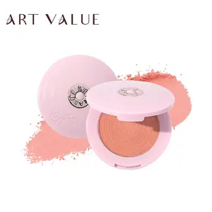 Spring Summer Macaron Blush Palette, Cute Atmosphere, Suitable for All Skin Tones, Natural Look, Visible Color, Makeup Essentials