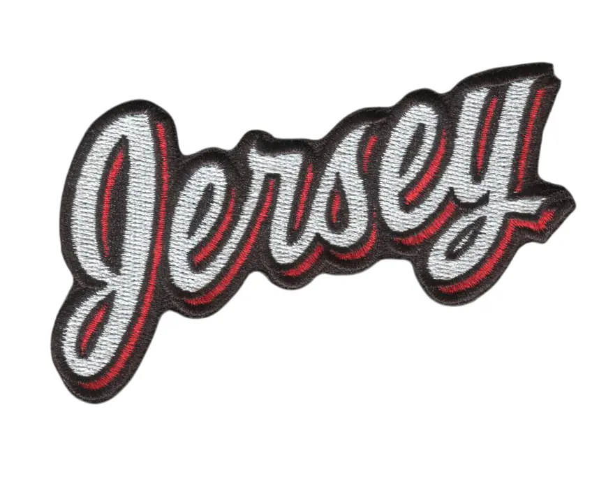 Officially Licensed NHL® JERSEY Name Patch 3. 75” Wide x 2. 5" tall (Hook & Loop Patch - NOT Iron On)