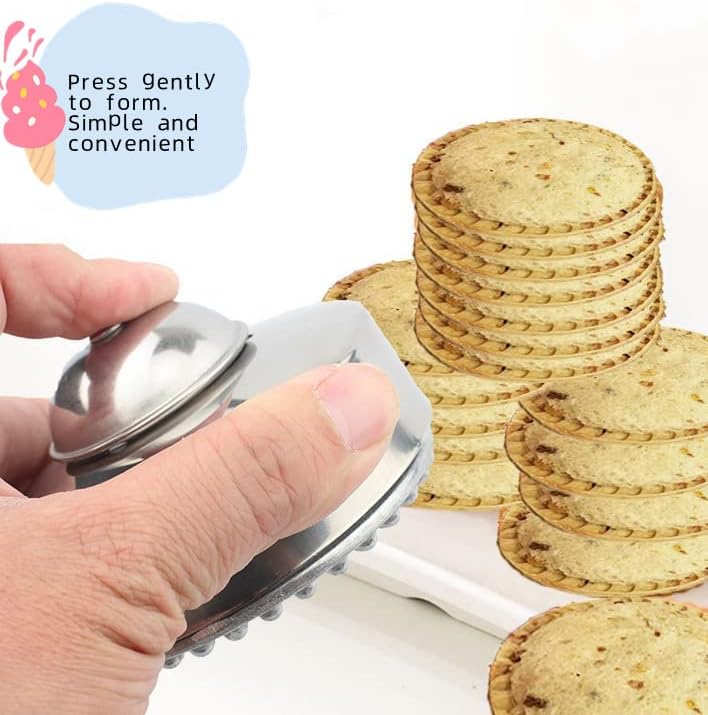 Food-Grade 304 Stainless Steel Sandwich Sealer and Cutter, Uncrustable Sandwich Maker for PBJ, Crust Remover for Kids Lunch USA