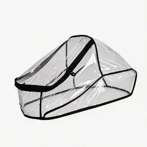 Doona Baby Stroller Rain Cover, Universal Fit for Doona+ Trio Car Seat & Stroller, Windproof Infant Carrier Protector, Traveling Stroller Gear