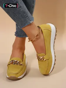 Women's Slip On Loafers Flat Flatform Soft Sole Moccasins Comfortable Walking Shoes for Work Nursing Wide Feet Friendly
