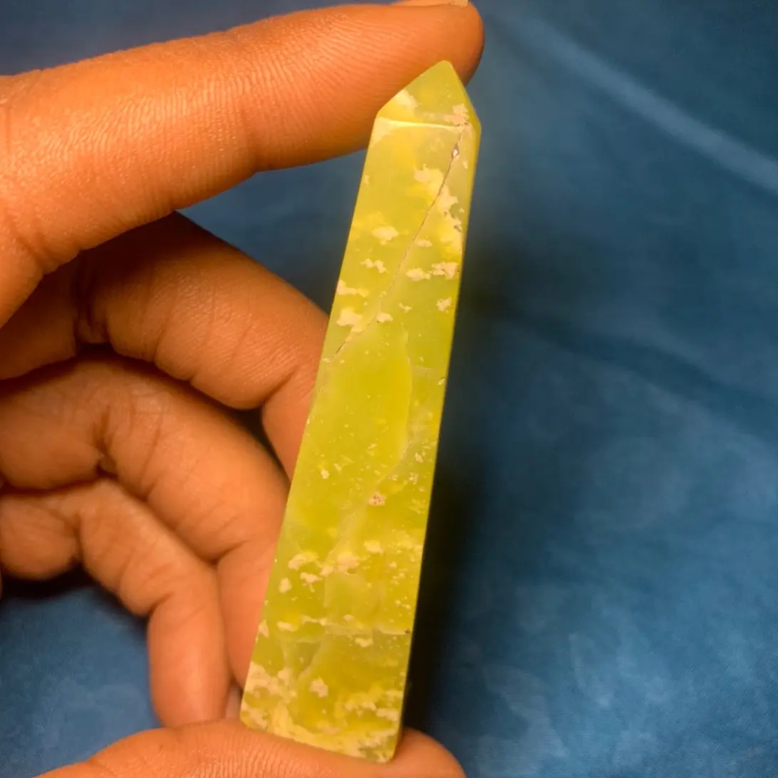 Natural Serpentine Crystal Mini Tower