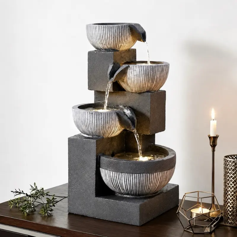 Zen Cascade Tabletop Fountain