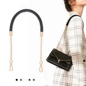 60CM length handbag strap,handbag strap replacement bag strap Punch-free short bag handle strap