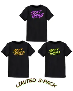 SOFT HANDS VIBRANT 3-PACK T-SHIRT