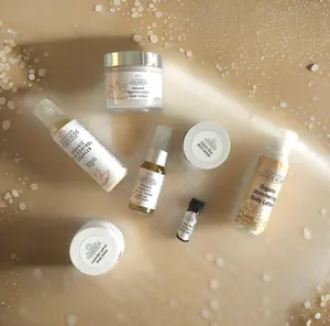 Organic Acne Control Deluxe Sample Pack with Cleanser, Serum, Mask, Toner, Scrub, Moisturizer, and Lotion - Skincare moisturizer vitamin moisturizer acne skin