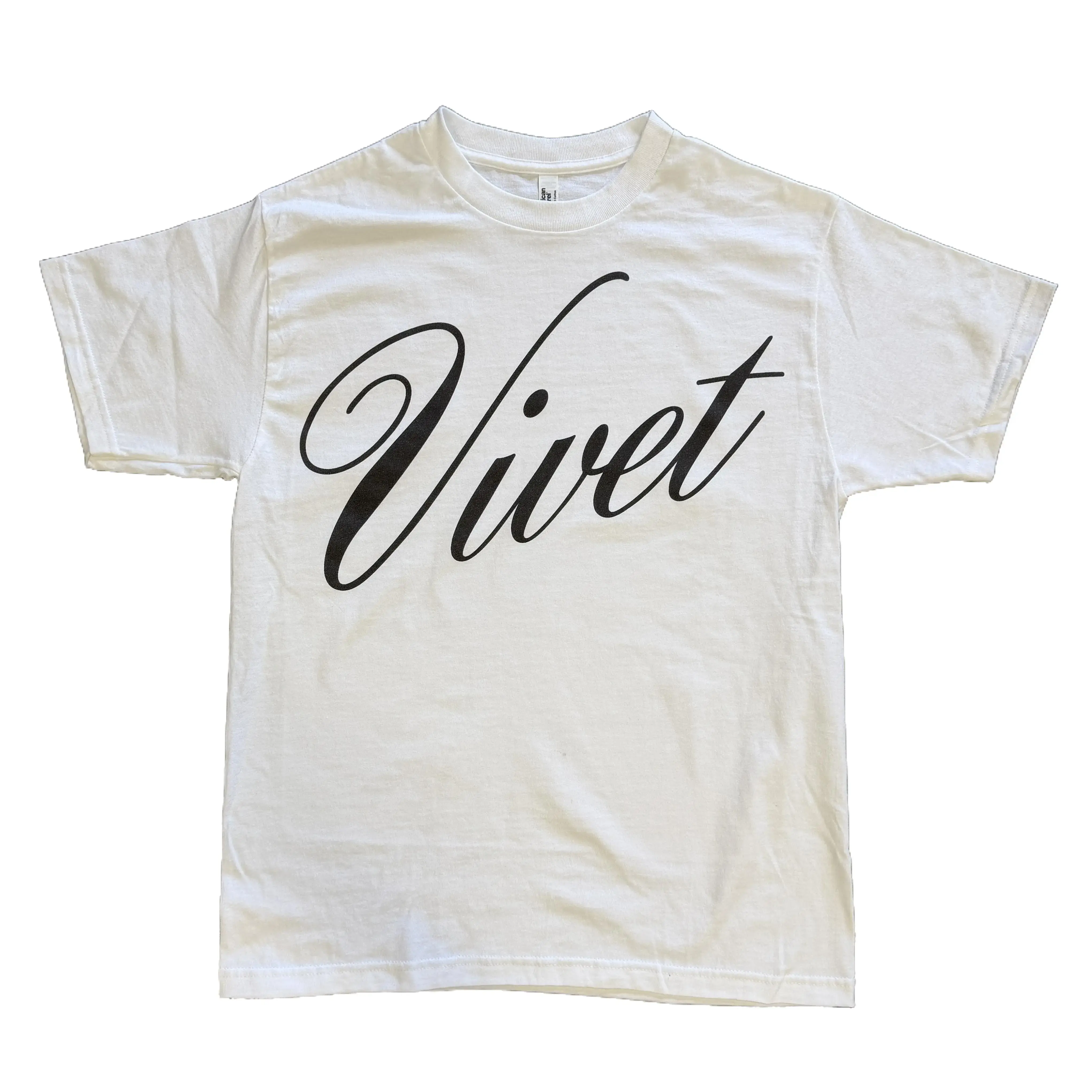 Women's Vivet Tee - Unisex Short-Sleeve Round Neck Casual Streetwear T-Shirt, Shortsleeve, Tshirt