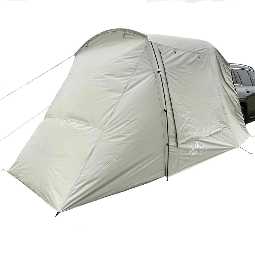 Portable Waterproof Easy-Up Lightweight Protective Canopy Shade SUV Rear Tent with Mosquito Net, Zipper Bag Included for Camping, Boating, Outdoor Travel Fit for Minivan, Hatchback, Easy Up Canopy, Lightweight Canopy