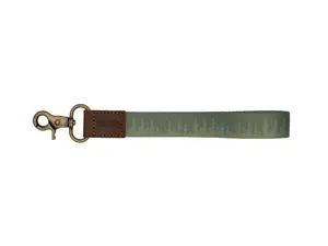 Pinetree Wristlet Keychain for Keys, Fob, Wallet, Phone, etc. - Short lanyard,  Polyester Material