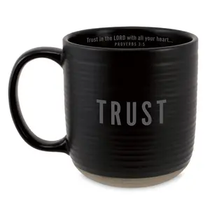 LCP  20 oz Textured Trust Black Coffee Cup