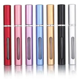 7Pcs 10ml Refillable Perfume Atomizer Bottle–Travel Spray Pump Set for Fragrance