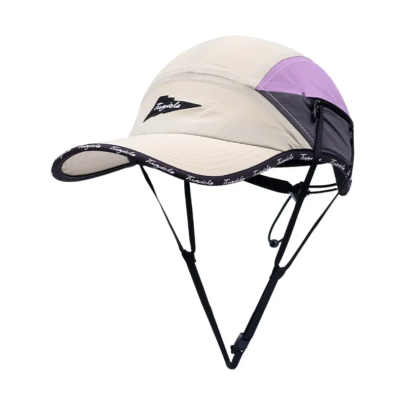 Outdoor quick-drying cap Waterproof surfing cap Sports running baseball cap Men's and women's mountaineering cycling cap Sunscreen cap hat-solar sun protection
