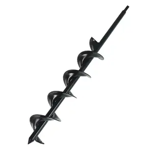 Auger Drill Bit For Garden Plant Flower Rapid Planter Spiral 3In x 24In