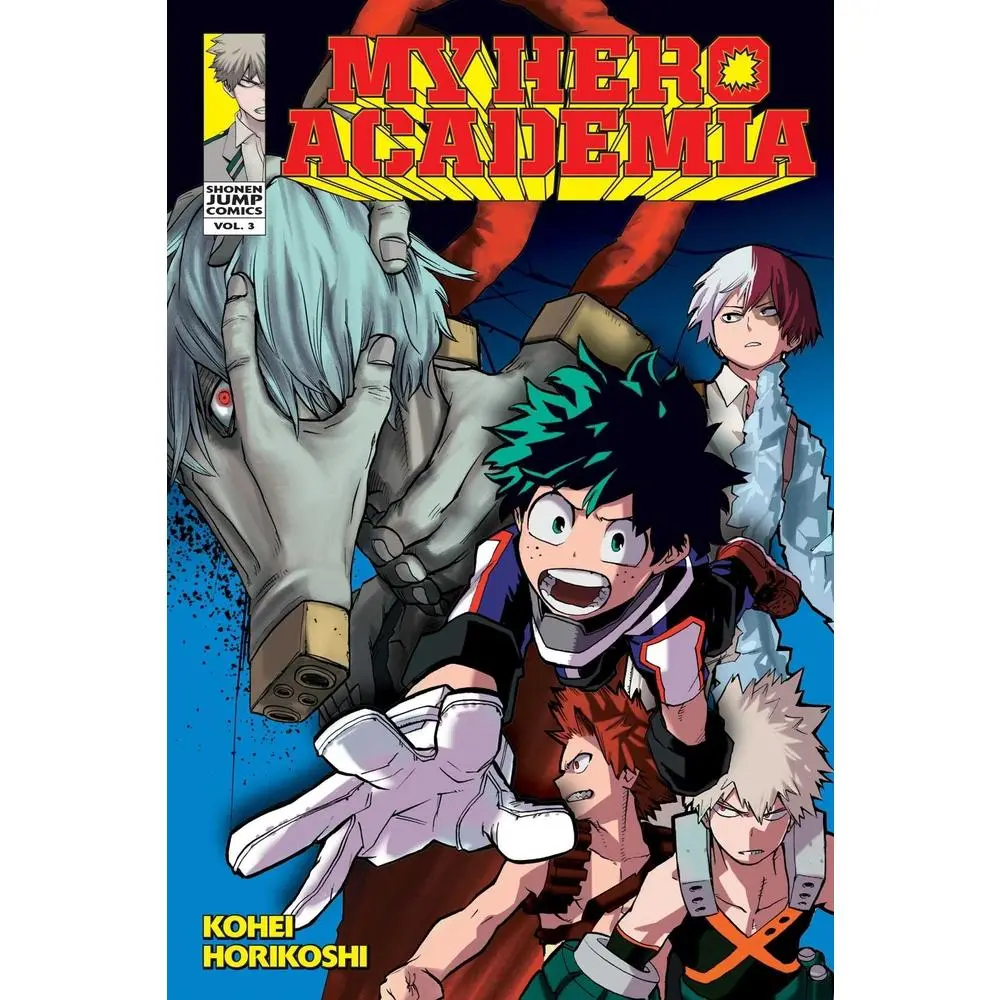Used Manga Comic Book - My Hero Academia Vol. 3: All Might by Kohei Horikoshi (Softcover, English, 0.53lb), My Hero Academia Fans