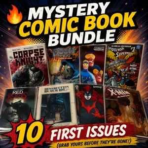 🔥 Mystery Comic Book Bundle – 10 First Issues (Grab Yours Before They're Gone!)