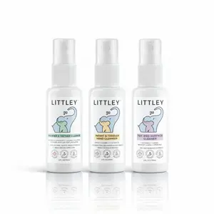 Littley Introductory Sample Pack - Pacifier Cleaner + Hand Cleanser + Toy Cleaner - 3 Pack of 2oz (6oz)