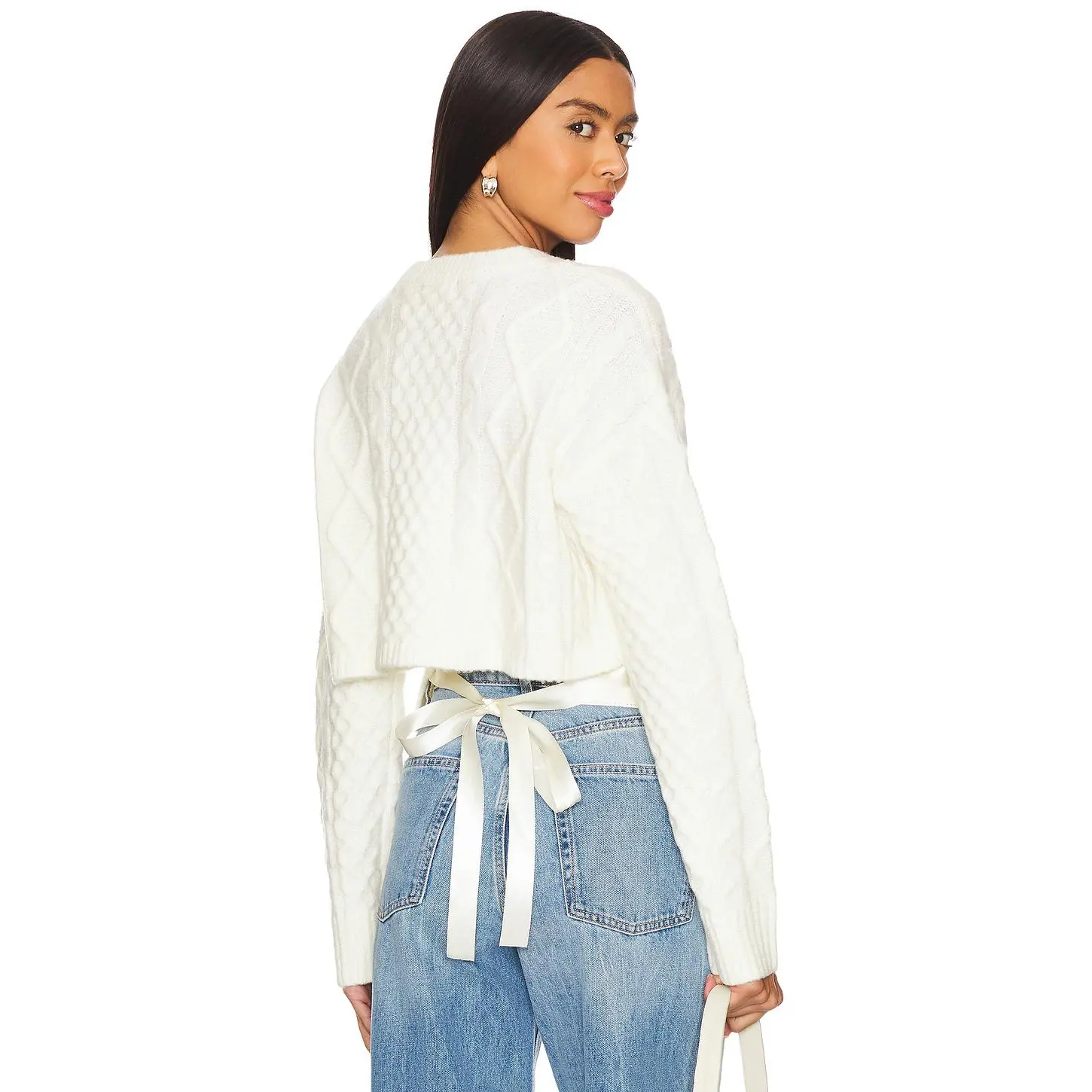 Steve Madden Kessie Sweater in Whisper White