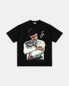 CARLOS ALCARAZ 'JOB FINISHED' TEE, Graphic T-Shirt, Gift for Men, Gift for Women, Crew Neck T-shirt, Trending T-shirt