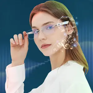 2026 Smart Glasses, Wearable Smart Glasses, Multifunctional Smart Glasses, Wireless Audio Glasses, Fast Bluetooth Connection, Blue Light Blocking, HD Call, Music Playback, Unisex, Ideal for Office, Travel and Daily Use, Tech Gadget, Gift