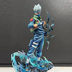 One Piece Epic Kakashi Raikiri Diorama, Perfect Display for Anime Otakus，Naruto Shippuden Kakashi Hatake Figure, The Ultimate Konoha Ninja Collectible Statue! Best Gift for Naruto Anime Lovers, Collectible Figurine