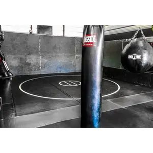 12' x 12' Roll-Up Wrestling Mat – Competition Ready