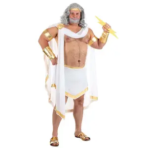 Plus Size Zeus Costume for Men