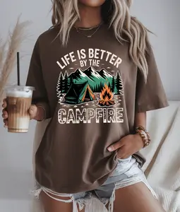 Life is Better by the Campfire DTF Transfer