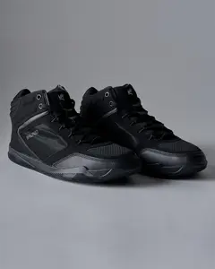 Atlas Hi-Top in Noir