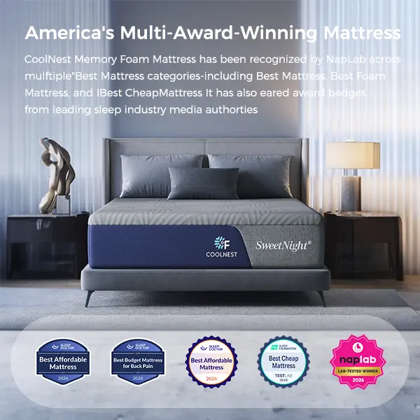 "Weightless Cooling Mattress for Heavy Users - 5-Zone Support & 8°C Cooler",Fiberglass-Free Sleep Experience Temperature Regulation,DealsForYouDays