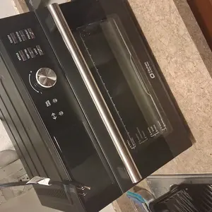 KITCHEN IN THE BOX Air Fryer Toaster Oven Combo, 32 QT Extra Large Countertop Air Fryer Oven 21-in-1 Combo, 25% Faster Cooking & 90% Less Oil, Elegant Design Convection Fan, Gift of the Season