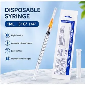 Disposable 1ml Syringes,  Supplies for Laboratory Use