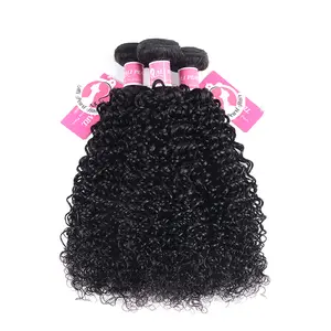 Alipearl Hair Curly Human Hair Bundles 8''-30'' Brazilian virgin Hair Bundles for Quick Weave Traditional Sew in/Glue in Hair Extension