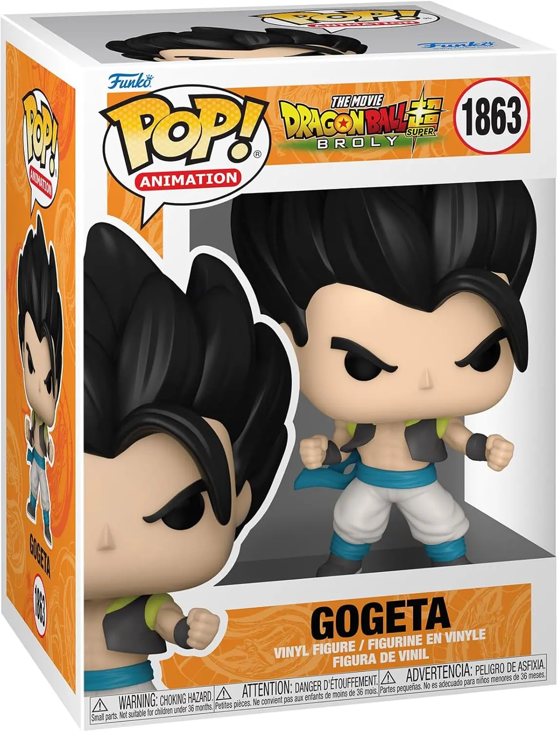 Funko POP Animation: Dragon Ball Super: Broly - Gogeta - Dragon Ball Super Broly - Collectable Vinyl Figure - Gift Idea - Official Merchandise - for Kids & Adults