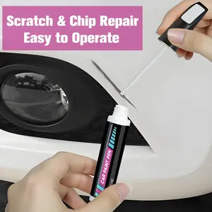 Car Repair Paint Pen, Quick Easy Scratch Fix, Car Scratch Remover, Scratch Removal Pen, Durable Precision Effective, Portable Kit for Long Lasting Results
