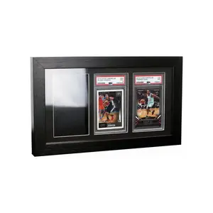 Graded Card Display Frame–Compatible with PSA, CGC, and TAG Slabs–Wall-Mount Trading Card Display Case for Sports Cards, Pokémon, and MTG