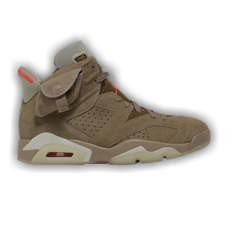 Travis Scott x Air Jordan 6 Retro 'British Khaki' - Used