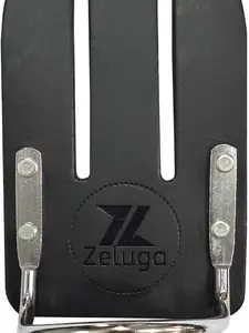 Heavy Duty Steel Loop Leather Hammer Holder Fits work belts up to 2.5in. wide