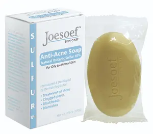 JOESOEF SKIN CARE Sulfur Soap for Acne Pharmaceutical Grade Dermatologists Approved for Acne Rosacea 100G
