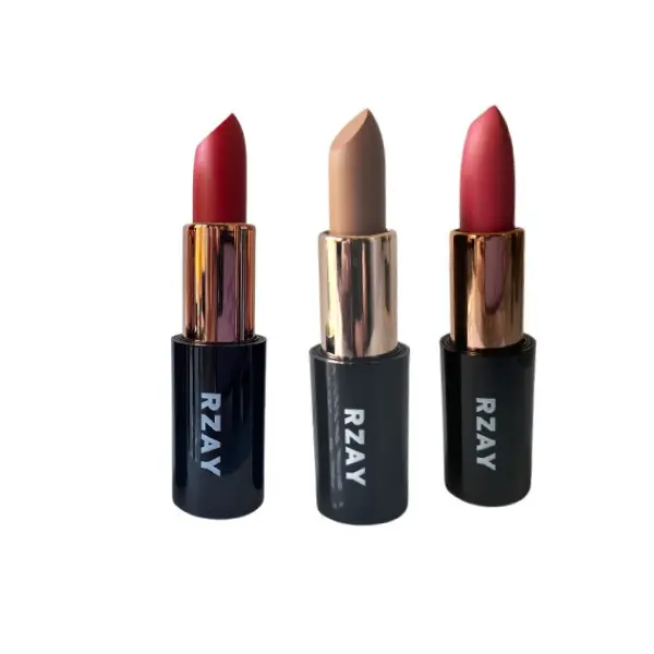 RZAY Creamy Matte Lipstick Set Long Lasting Waterproof, Boardwalk StaycationsPlus Bella Beauty Cosmetics Lipgloss Makeup