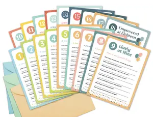 Birthday Interview Cards