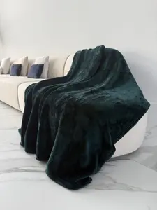 Ultra-Soft Plush Blanket – Green, 50x60 inches