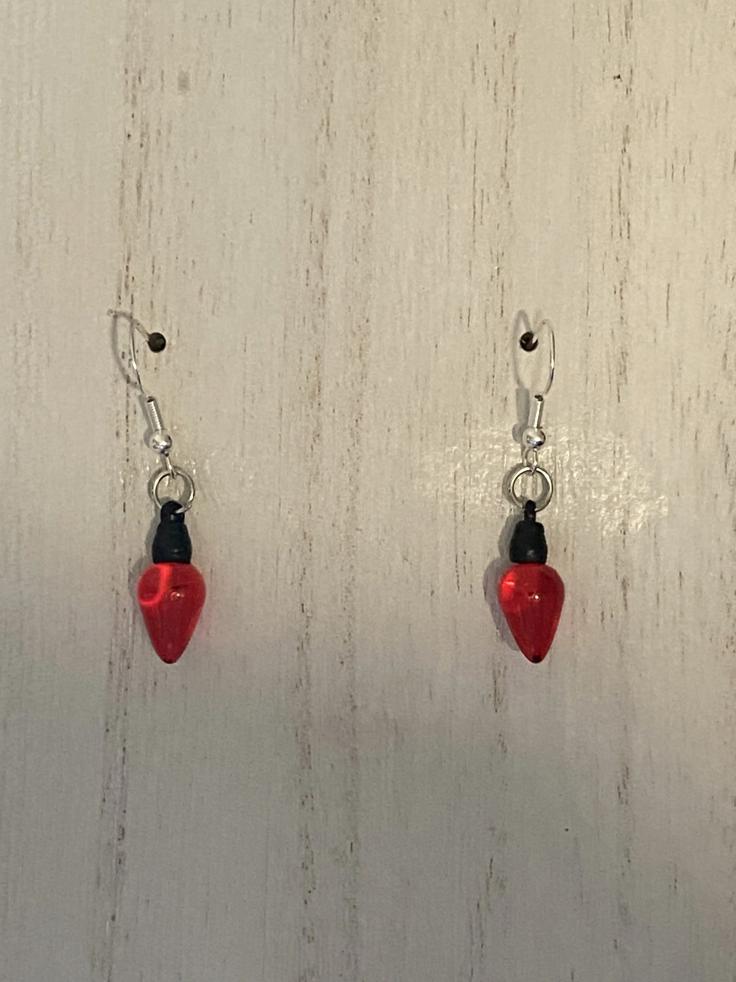 Christmas Light Earrings