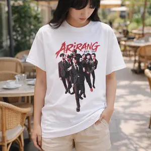 Korean Pop Arirang Inspired Graphic T-Shirt | Kpop Streetwear Style | Unisex Aesthetic Fan Art Tee