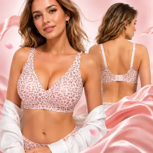 Womens Wireless Jelly Bra Plus Size Supportive Seamless Bras Full Coverage Push Up Comfortable No Underwire Tshirt Bras Womenswear