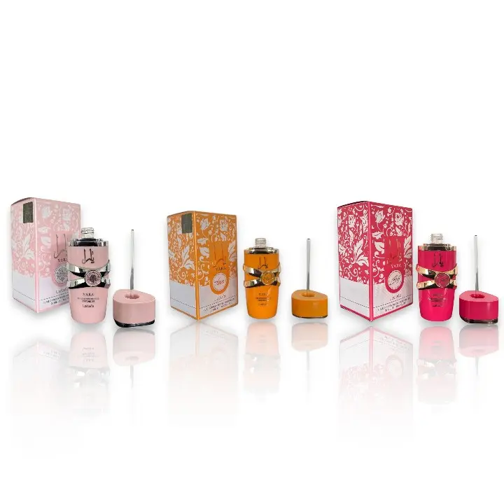 Lattafa Multi-Pack Gift Set - Yara Collection Concentrated Oils (EDP Perfume Fragrance) - 20 ML (0.67 oz) Floral Perfume with Vanilla Floral, Sweet & Powdery Notes