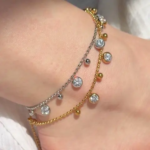 Waterproof Anklet | Stainless Steel Non-tarnishing Anklets