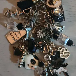 Chunky Black Keychain